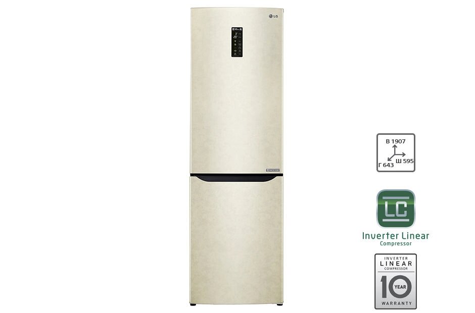 Холодильник LG GA-B429SEQZ от компании F-MART - фото 1