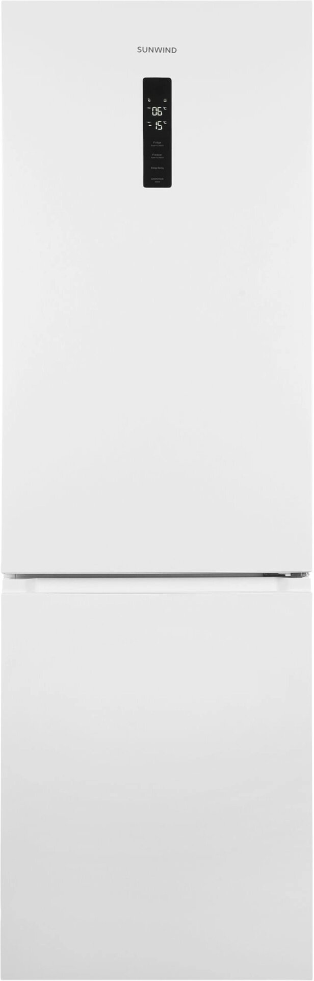 Холодильник SunWind SCC356 2-хкамерн. серебристый (двухкамерный) от компании F-MART - фото 1