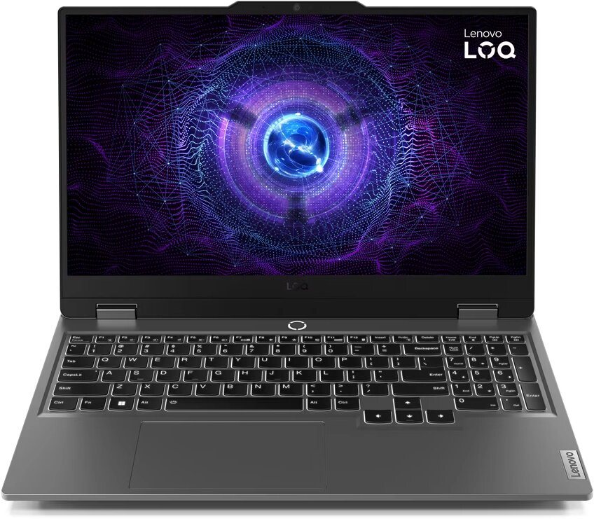 Игровой ноутбук  Lenovo LOQ 15IRX9 Core i7-13650H/16Gb/SSD1Tb/15.6"/IPS/FHD/144hz/RTX 4060 8Gb/noOS/grey (83DV007PRK) от компании F-MART - фото 1