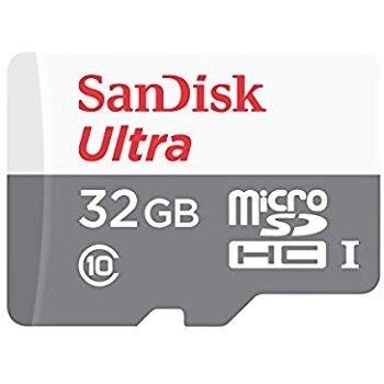 Карта памяти SanDisk 32 GB microSDHC UHS-I Ultra SDSQUNB-032G-GN3MN (без адаптера) от компании F-MART - фото 1
