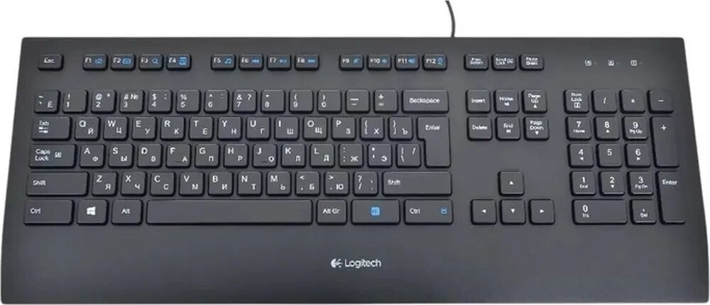 Клавиатура Logitech Keyboard K280E USB (920-005215) от компании F-MART - фото 1