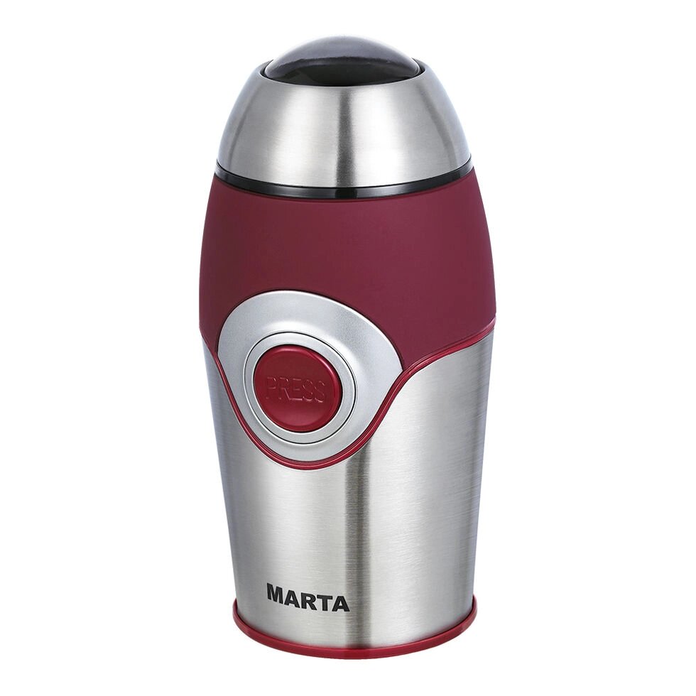 Кофемолка Marta MT-2167 красный гранат от компании F-MART - фото 1