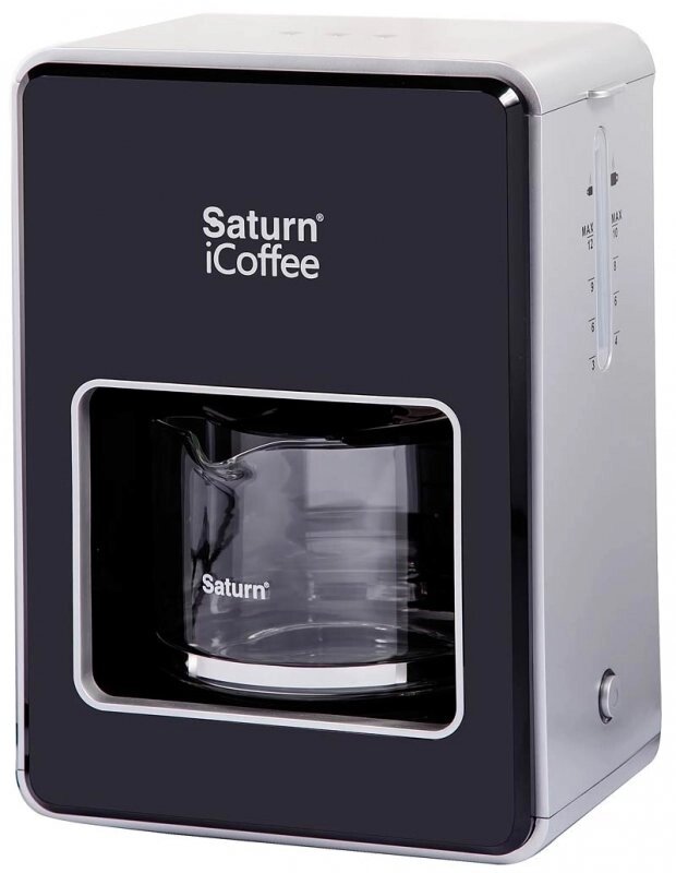 Кофеварка Saturn ST-CM7080 New Black от компании F-MART - фото 1