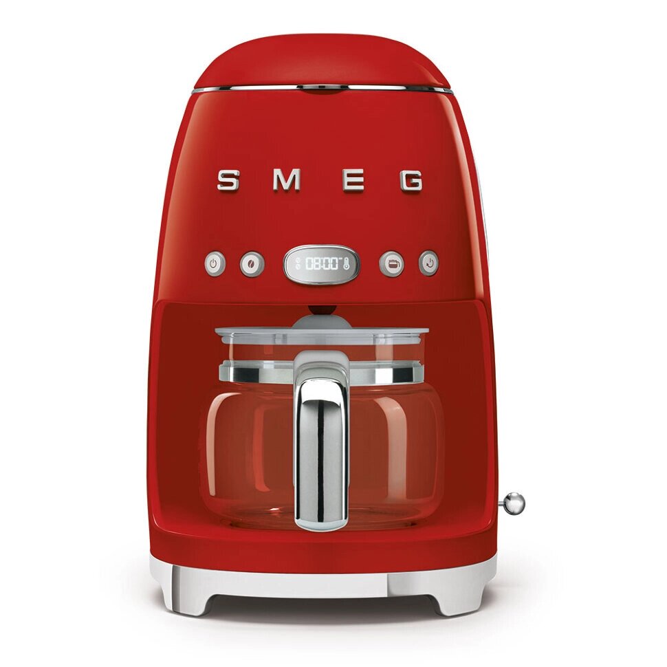 Кофеварка SMEG DCF02RDEU красный от компании F-MART - фото 1