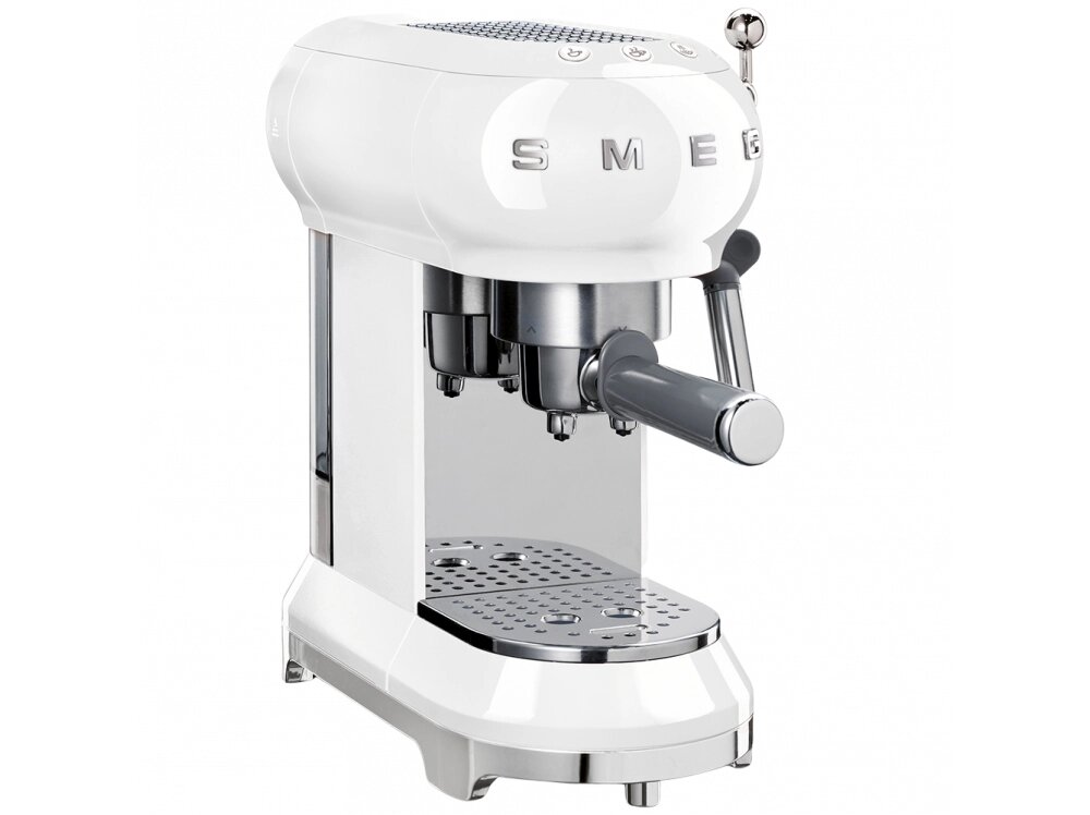 Кофеварка SMEG ECF01WHEU белая от компании F-MART - фото 1