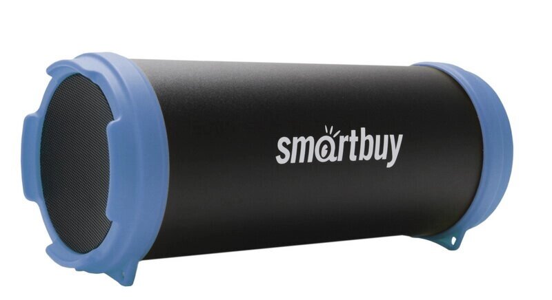 Колонка портативная SmartBuy TUBER MKII 6 Вт, Bluetooth, MP3, FM, черн/синяя (SBS-4400) от компании F-MART - фото 1