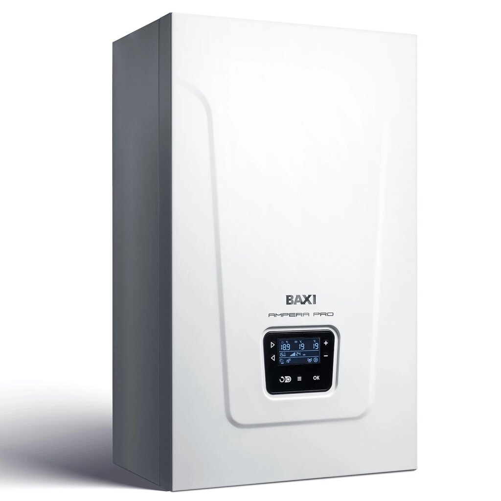 Котел электрический BAXI AMPERA Pro 12 настенный, 1 конт. от компании F-MART - фото 1