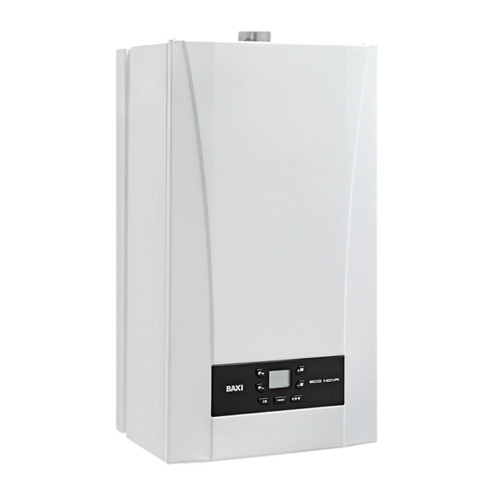 Котел газовый настенный BAXI ECO Nova 1.24F (24 кВт) 1 конт., с закрытой камерой сгорания от компании F-MART - фото 1