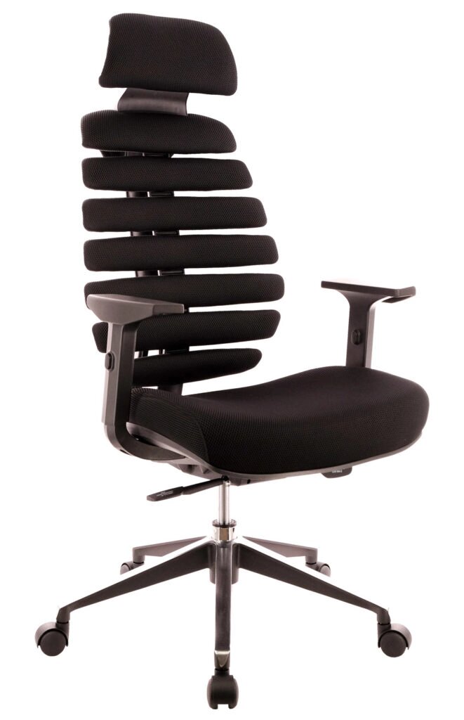 Кресло EVERPROF Ergo Black Ткань Черный от компании F-MART - фото 1