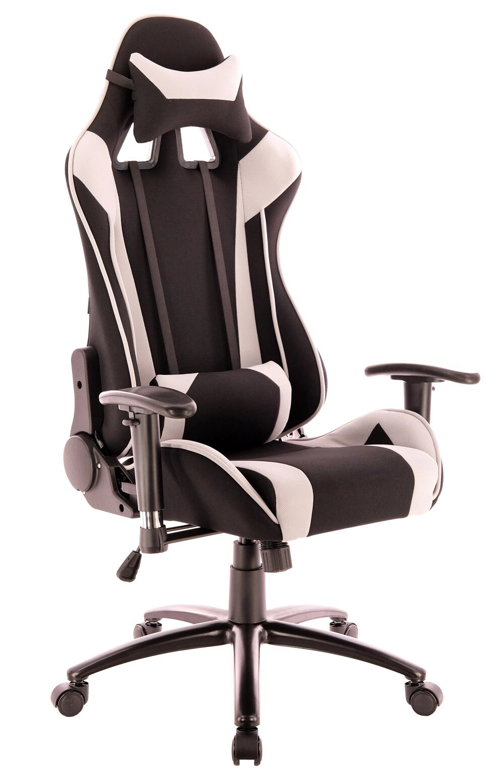 Кресло EVERPROF Lotus S4 Ткань Черный/Серая от компании F-MART - фото 1