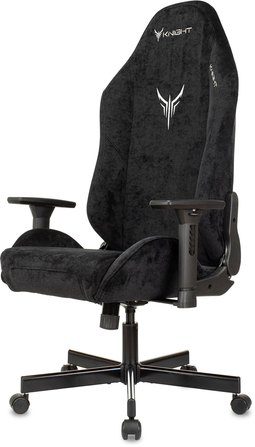 Кресло игровое Бюрократ KNIGHT N1 черный от компании F-MART - фото 1
