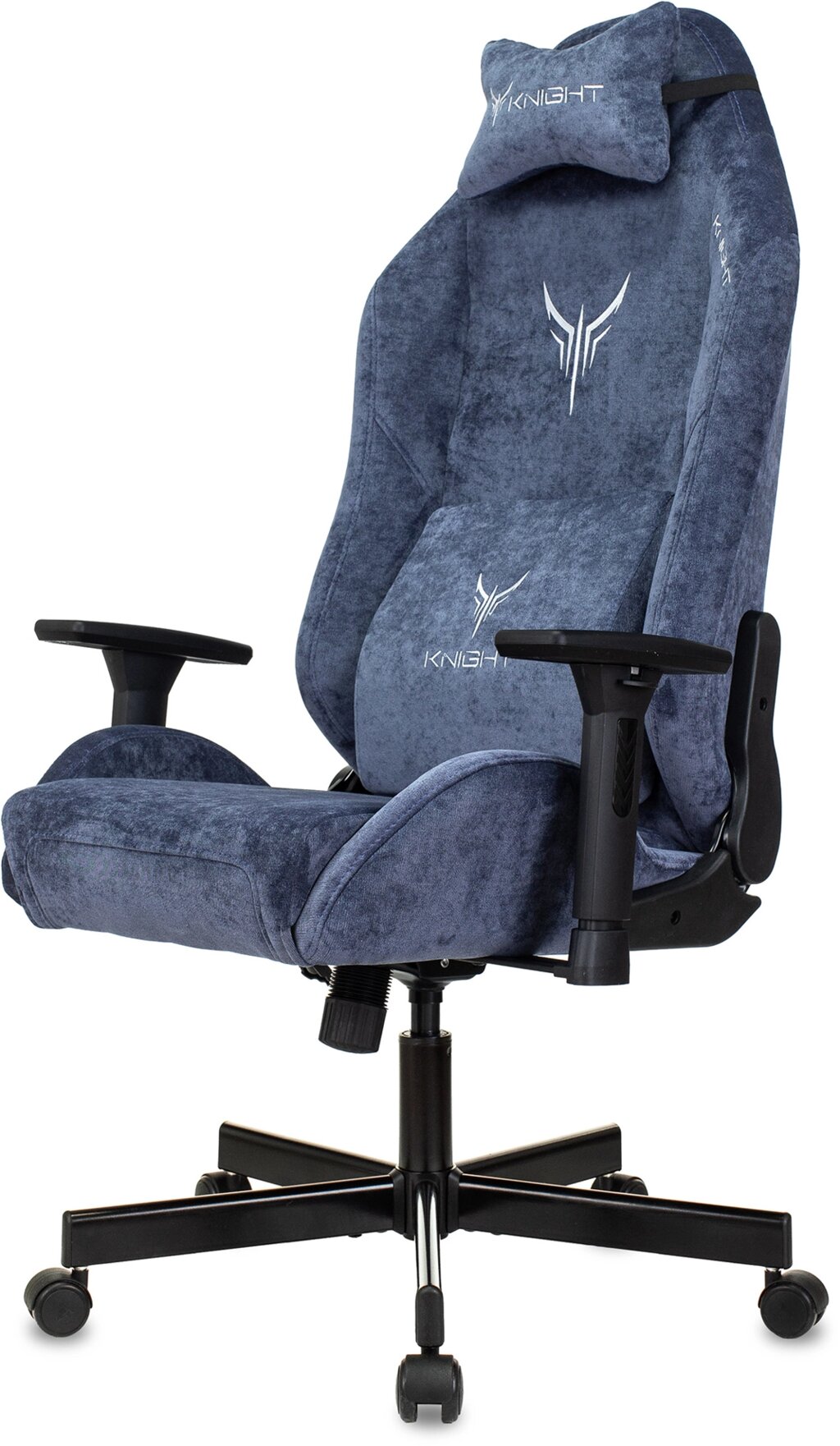 Кресло игровое Бюрократ KNIGHT N1 сине-сер.(1626369) от компании F-MART - фото 1