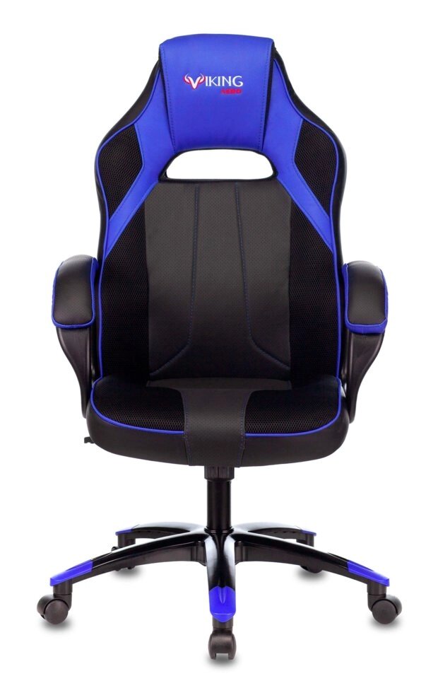 Кресло игровое Бюрократ VIKING 2 AERO Blue (1180817) от компании F-MART - фото 1