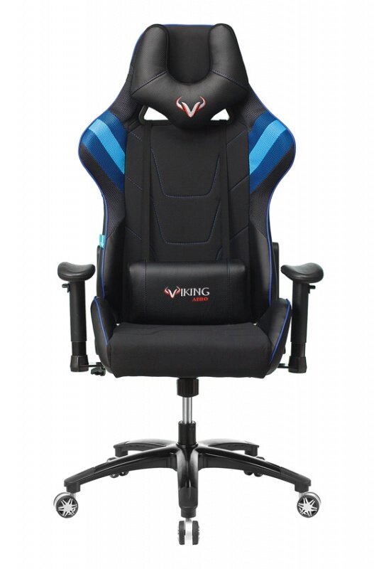 Кресло игровое Бюрократ VIKING 4 AERO Blue (1197920) от компании F-MART - фото 1
