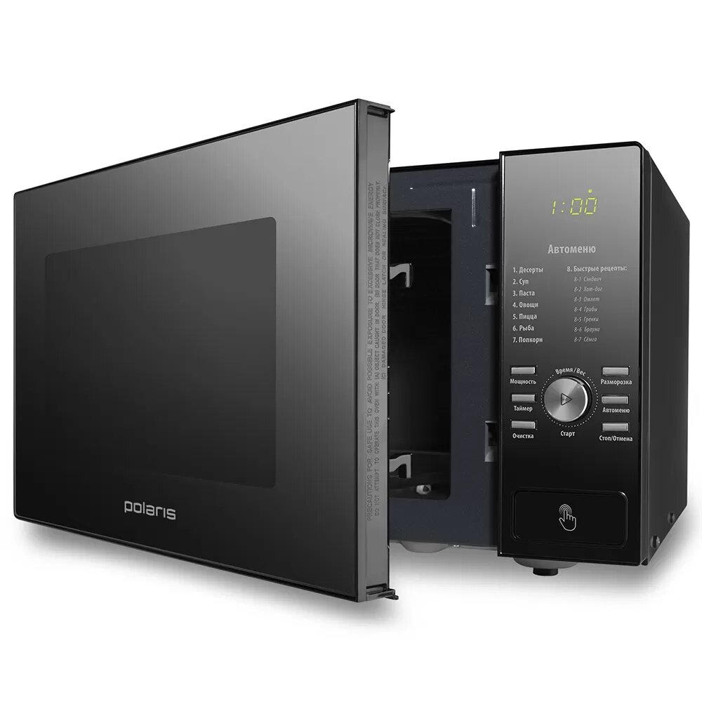 Микроволновая печь POLARIS PMO 2303D черный от компании F-MART - фото 1