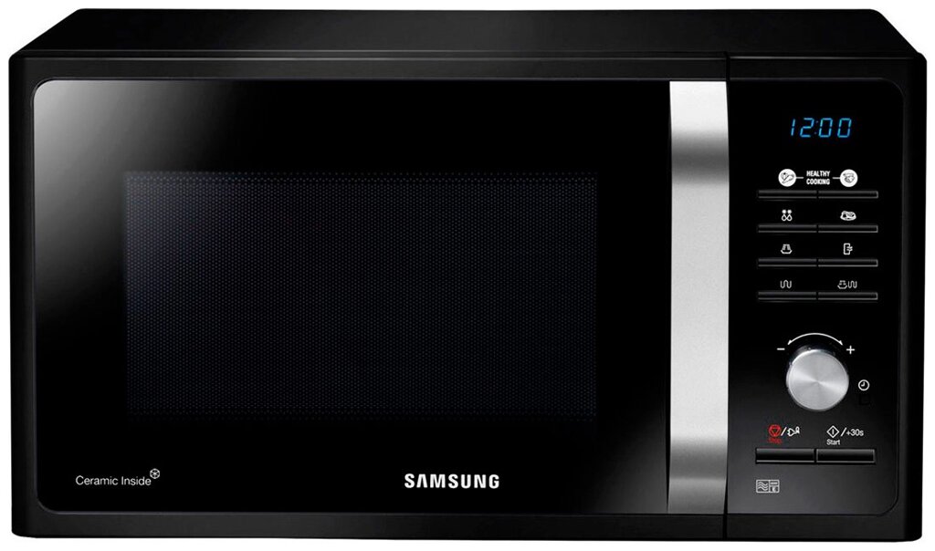 Микроволновая печь Samsung MG23F301TAK/BA 23л. 800Вт черный от компании F-MART - фото 1