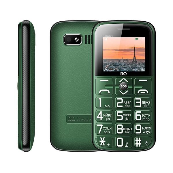 Мобильный телефон BQ 1851 Respect Green от компании F-MART - фото 1