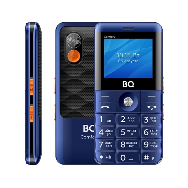 Мобильный телефон BQ 2006 Comfort Blue-Black от компании F-MART - фото 1