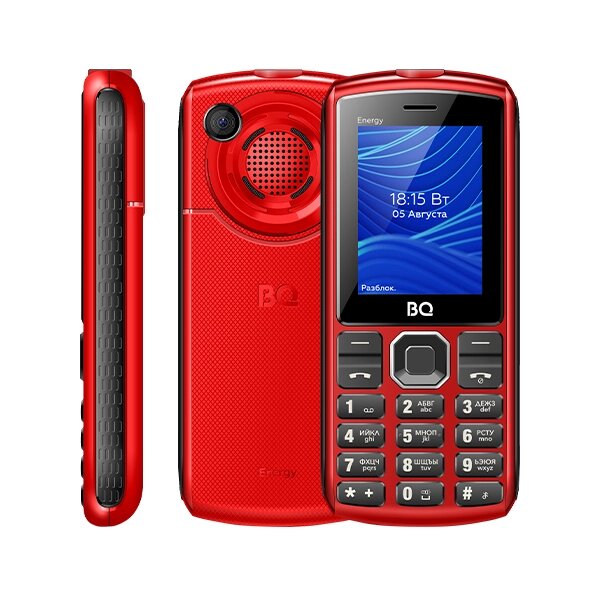 Мобильный телефон BQ 2452 Energy Black-Red от компании F-MART - фото 1