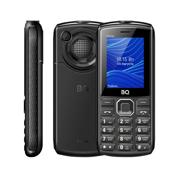 Мобильный телефон BQ 2452 Energy Black от компании F-MART - фото 1