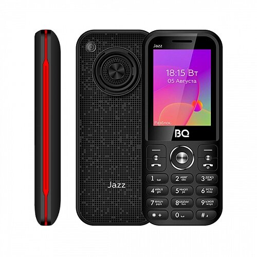 Мобильный телефон BQ 2457 Jazz Black от компании F-MART - фото 1