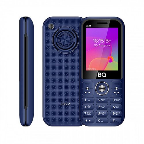 Мобильный телефон BQ 2457 Jazz Blue от компании F-MART - фото 1