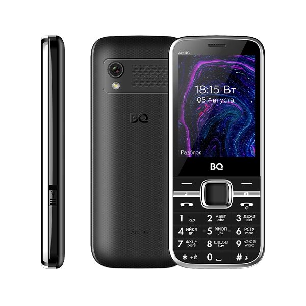 Мобильный телефон BQ 2800L Art 4G Black от компании F-MART - фото 1