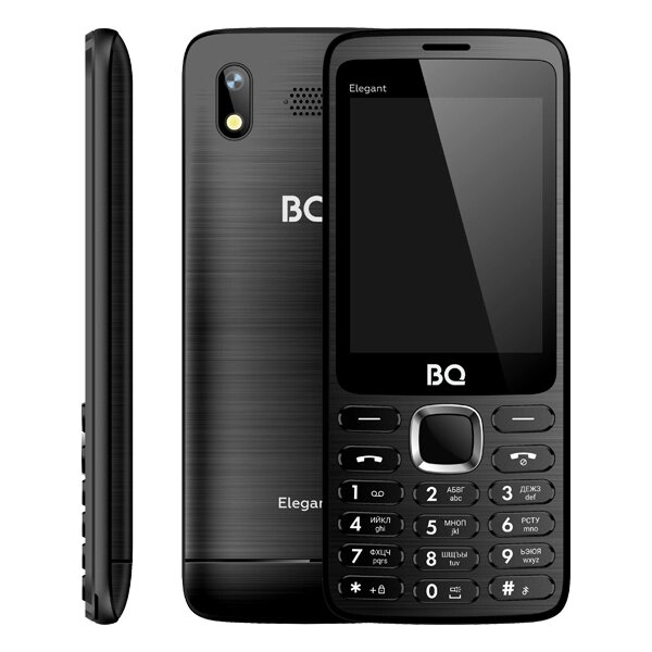 Мобильный телефон BQ 2823 Elegant Black от компании F-MART - фото 1
