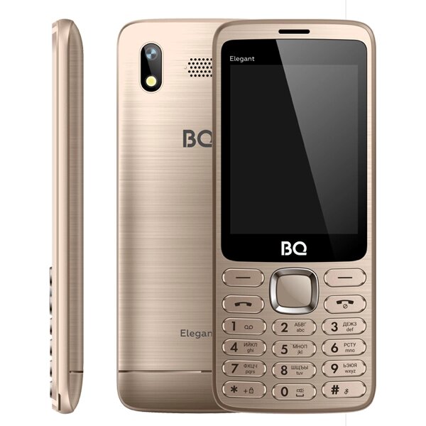 Мобильный телефон BQ 2823 Elegant Gold от компании F-MART - фото 1