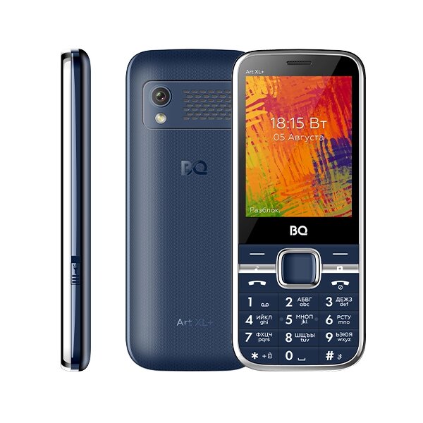 Мобильный телефон BQ 2838 Art XL+ Blue от компании F-MART - фото 1