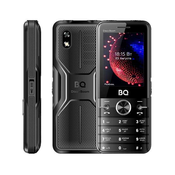 Мобильный телефон BQ 2842 Disco Boom Black-Red от компании F-MART - фото 1