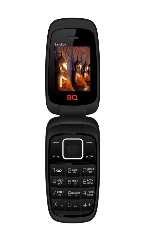 Мобильный телефон BQ BQ-1801 Bangkok Черный от компании F-MART - фото 1