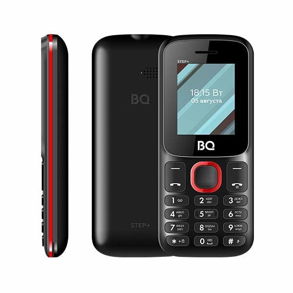 Мобильный телефон BQ BQ-1848 Step+ Black/Red от компании F-MART - фото 4