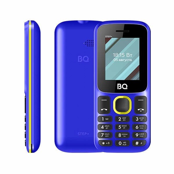 Мобильный телефон BQ BQ-1848 Step+ Blue/Yellow от компании F-MART - фото 9