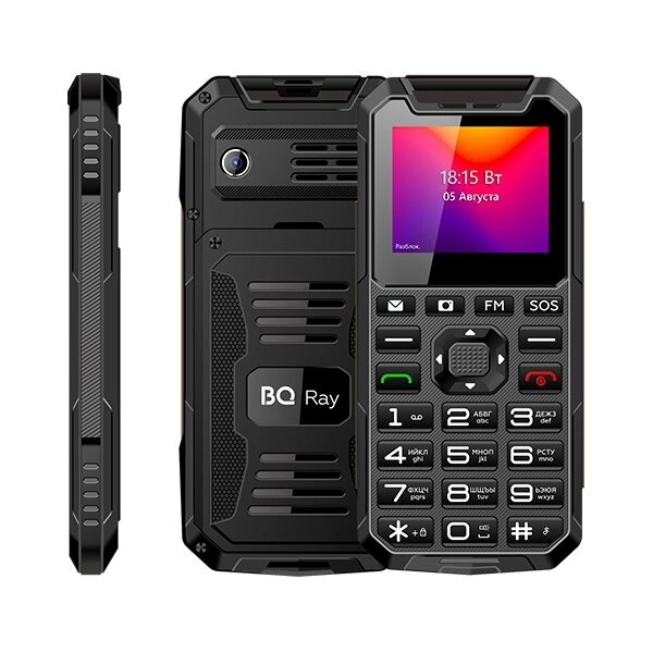 Мобильный телефон BQ BQ-2004 Ray Grey/Black от компании F-MART - фото 1