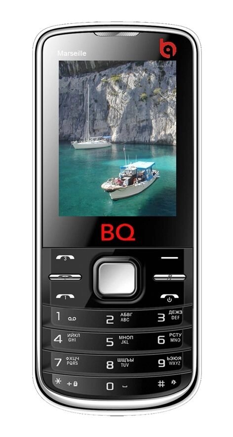 Мобильный телефон BQ BQ-2204 Marseille Black от компании F-MART - фото 1