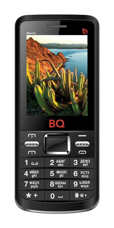 Мобильный телефон BQ BQ-2408 Mexico Коричневый от компании F-MART - фото 1