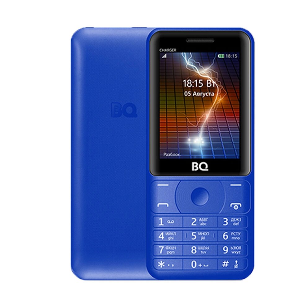 Мобильный телефон BQ BQ-2425 Charger (blue) от компании F-MART - фото 1