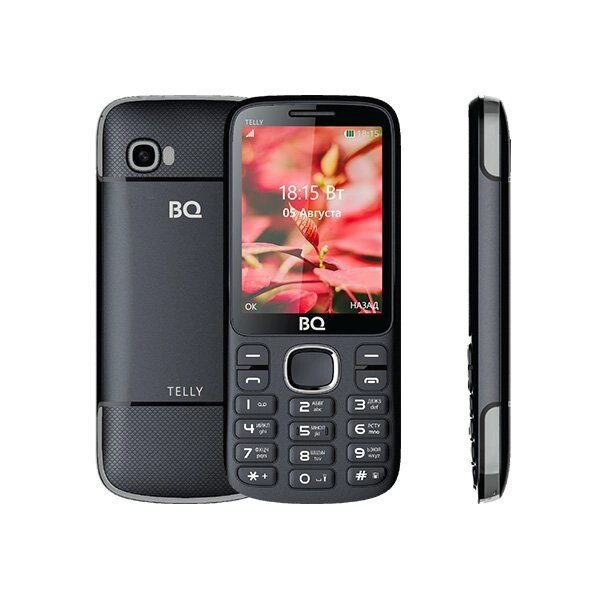 Мобильный телефон BQ BQ-2808 TELLY (black-gray) от компании F-MART - фото 2