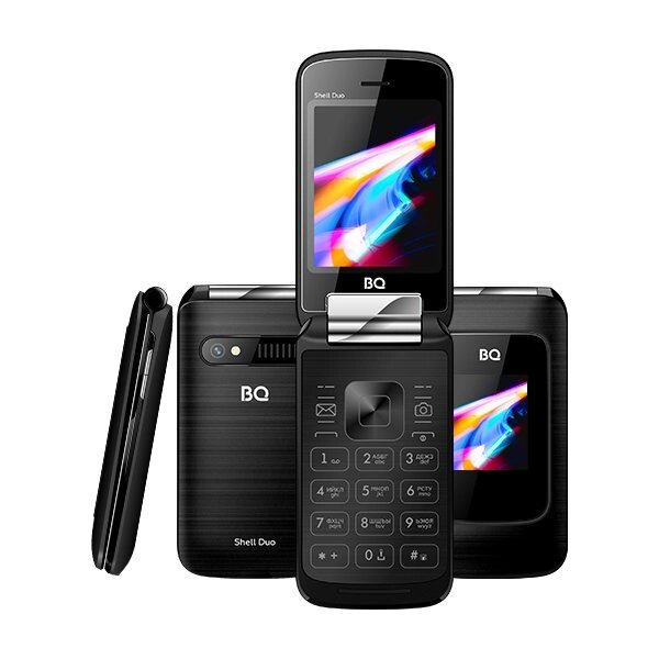 Мобильный телефон BQ BQ-2814 Shell Duo Black от компании F-MART - фото 1
