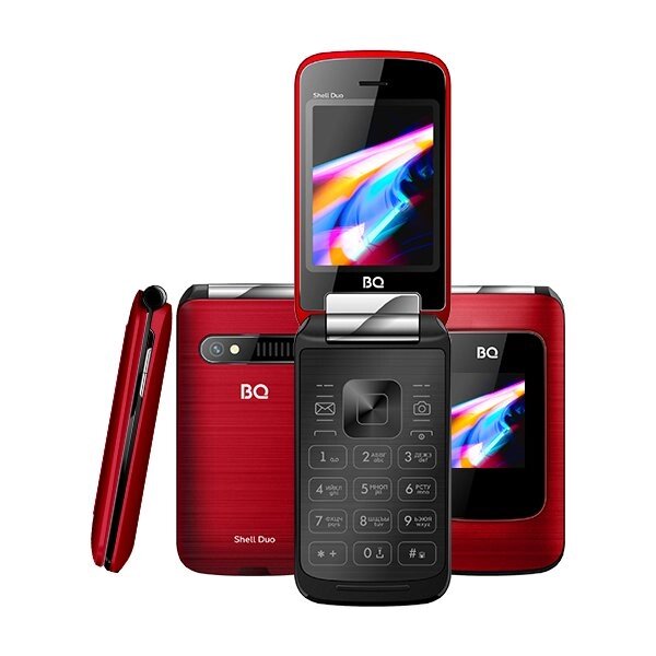 Мобильный телефон BQ BQ-2814 Shell Duo Mirror Red от компании F-MART - фото 1