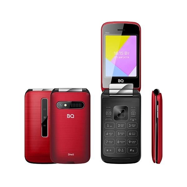 Мобильный телефон BQ BQ-2816 Shell Red от компании F-MART - фото 1