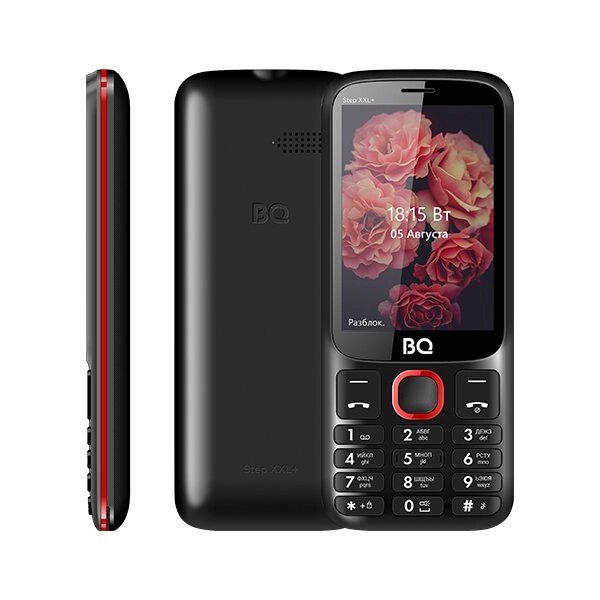 Мобильный телефон BQ BQ-3590 Step XXL+ Black/Red от компании F-MART - фото 1