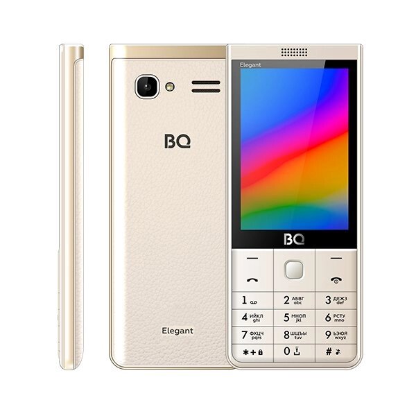 Мобильный телефон BQ BQ-3595 Elegant Gold от компании F-MART - фото 1