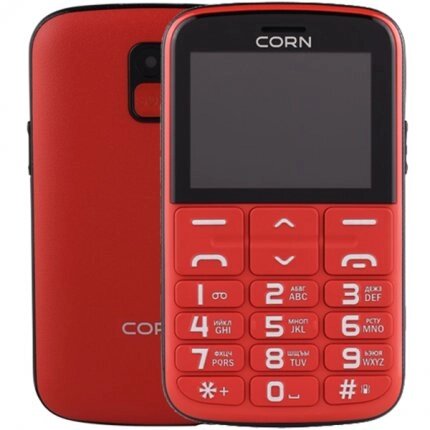 Мобильный телефон CORN E241 Red от компании F-MART - фото 1