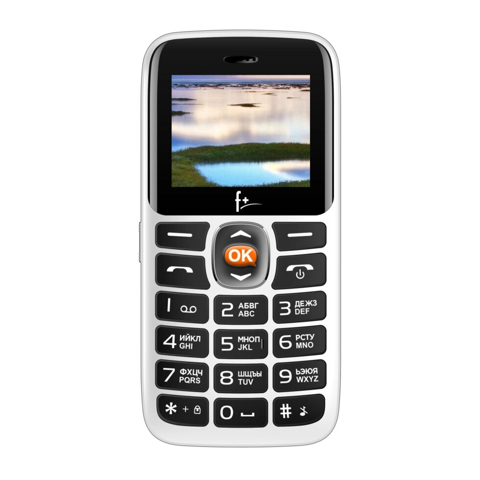 Мобильный телефон F+ Ezzy 4 White от компании F-MART - фото 1