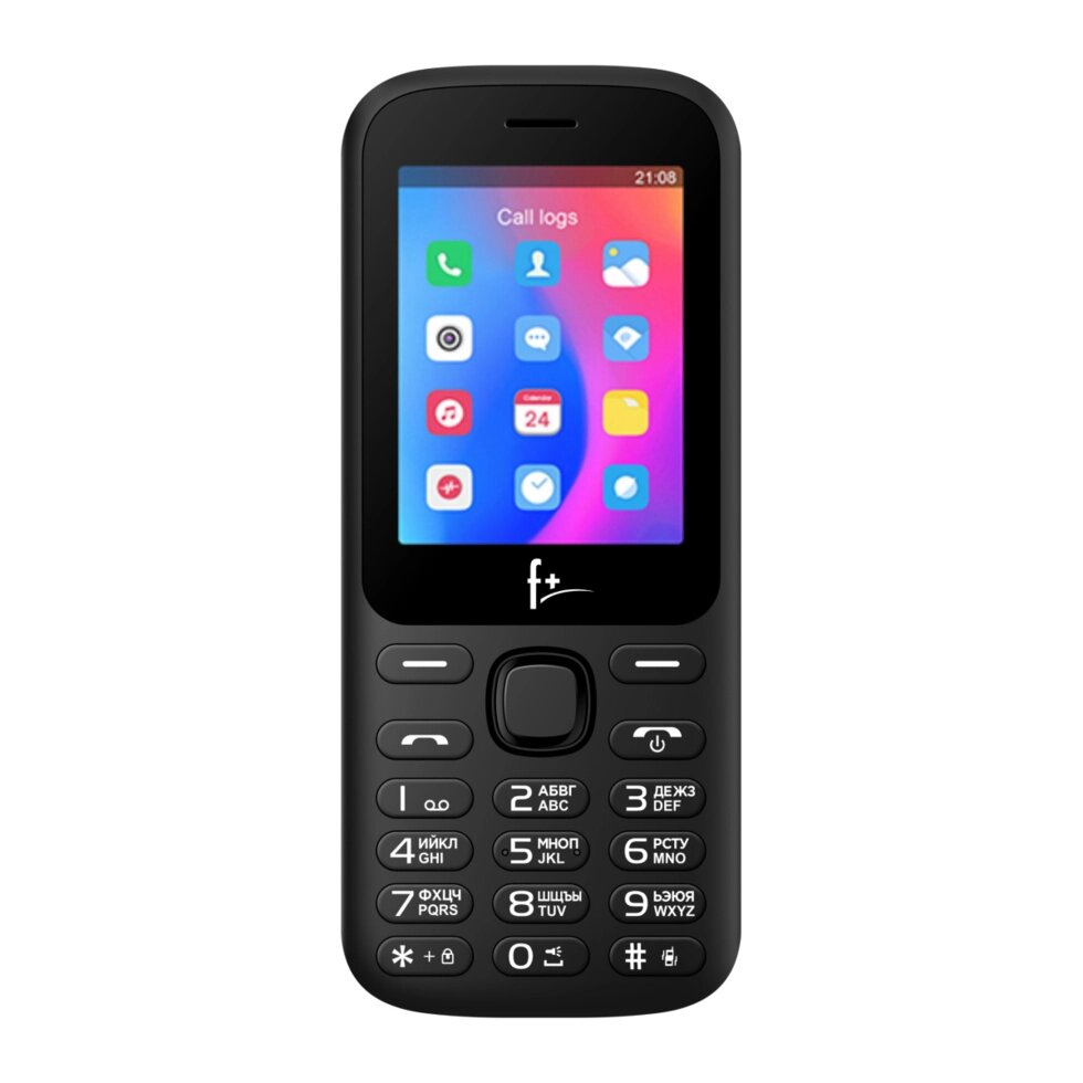 Мобильный телефон F+ F257 Black от компании F-MART - фото 1