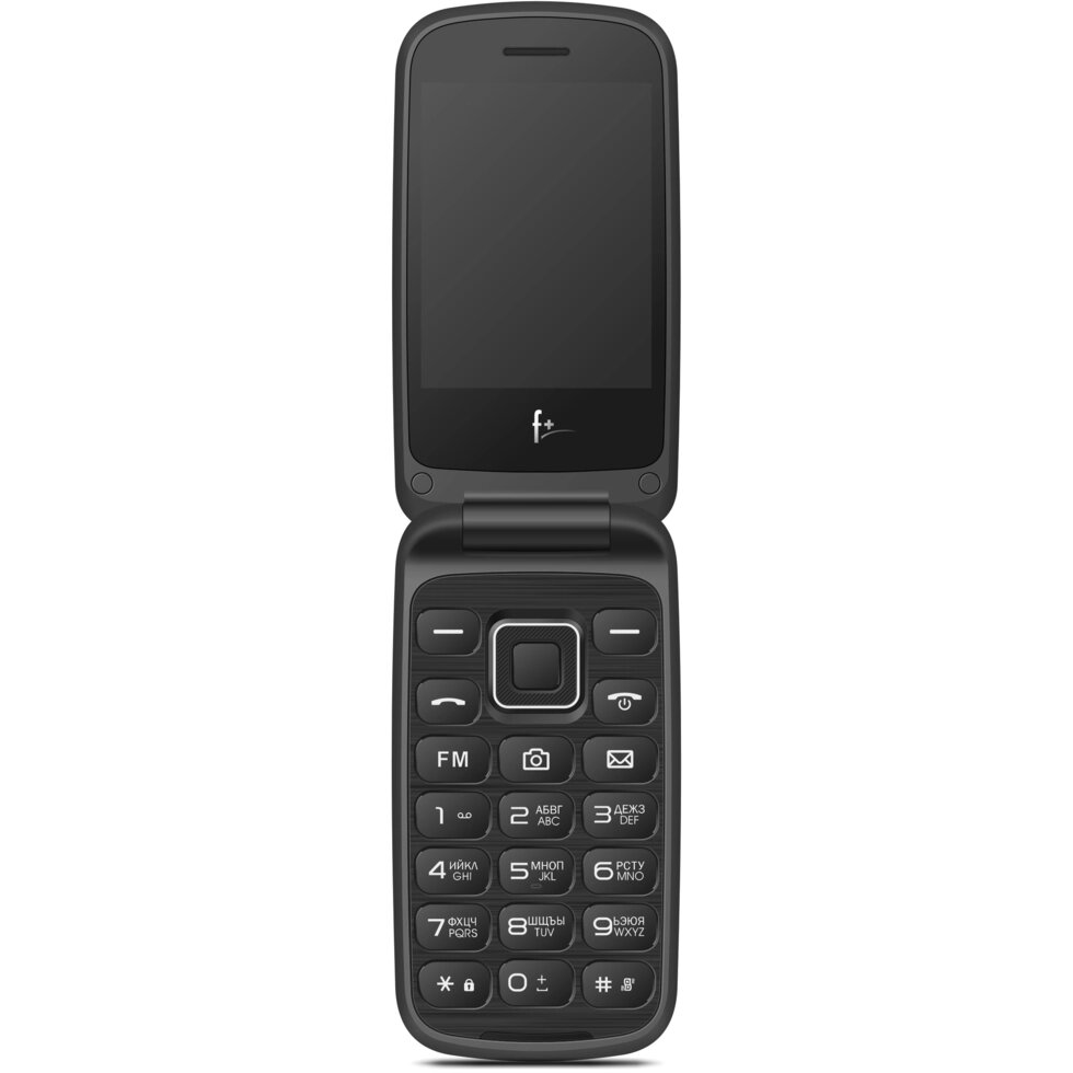 Мобильный телефон F+ Flip 3 Black от компании F-MART - фото 1