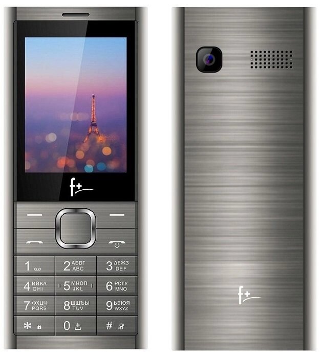 Мобильный телефон Fly F+ B240 Dark Grey от компании F-MART - фото 1