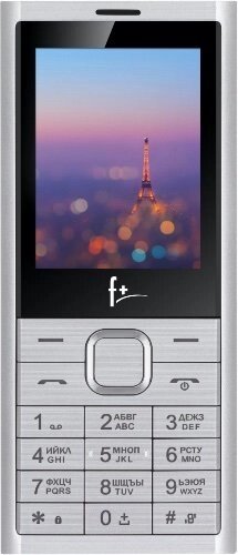 Мобильный телефон Fly F+ B240 Silver от компании F-MART - фото 1